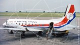 G-ARMX - Hawker Siddeley HS 748 at Castle Donington in 1981