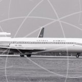 5B-DAD - Hawker Siddeley Trident at Heathrow in 1973