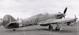 PZ865 - Hawker Hurricane at Farnborough in 1962