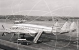CX-BCS - Lockheed Constellation at Aeroparque, Buenos Aires in 1964