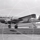 G-AHEJ - Lockheed Constellation at London Airport in 1961