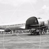 G-ANUY - Lockheed Constellation L.749 at Beirut Airport in 1955