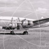 ZS-DBT - Lockheed Constellation at Livingstone in 1956