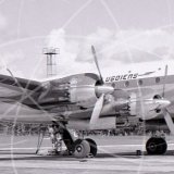 ZS-DBT - Lockheed Constellation at Livingstone in 1956