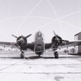 VH-AGX - Lockheed Hudson at Sydney Mascot Airport in 1959