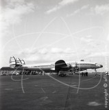 VT-DIN - Lockheed Super Constellation at Zurich in 1957