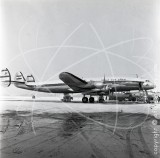 VT-DIN - Lockheed Super Constellation at Zurich in 1957