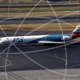 JA003D - McDonnell Douglas MD-90 at Tokyo Haneda Airport in 2001