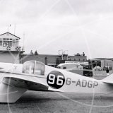 G-ADGP - Miles Hawk Speed Six at Wolverhampton in 1953