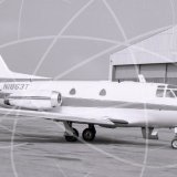 N1863T - North American Sabreliner at Washington National Airport in 1967