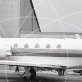 N968R - North American Sabreliner at Baltimore in 1967