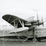 ZK-AMO - Short Solent 4 at Hobsonville in 1966