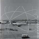 5A-DAA - Sud Aviation SE 210 Caravelle at Rome Fiumicino in 1970