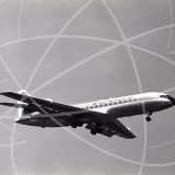 5A-DAE - Sud Aviation SE 210 Caravelle at Rome Fiumicino in 1968