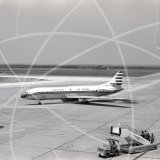 7T-VAI - Sud Aviation SE 210 Caravelle at Rome Fiumicino in 1968