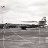 EC-ARI - Sud Aviation SE 210 Caravelle at Gatwick in 1974