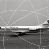 EC-BIB - Sud Aviation SE 210 Caravelle at Newcastle in 1979