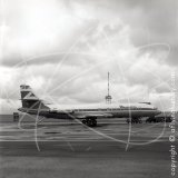 EC-BIF - Sud Aviation SE 210 Caravelle at Newcastle in 1977