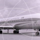 F-BJAO - Sud Aviation SE 210 Caravelle 10A at Kai Tak Hong Kong in 1962