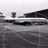 OH-LSF - Sud Aviation SE 210 Caravelle at Heathrow in 1973