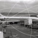 OH-LSI - Sud Aviation SE 210 Caravelle at Brussels in 1974