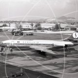 OO-SRC - Sud Aviation SE 210 Caravelle at Salzburg Airport in 1973