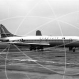 OO-SRC - Sud Aviation SE 210 Caravelle at Salzburg Airport in 1973