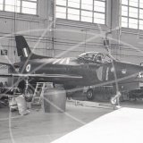 XF114 - Supermarine Swift F-7 at Heathrow in 1965