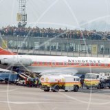 YU-ASD - Tupolev Tu-134 at Ringway, Manchester in 1980