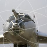 93-BLACK - Tupolev Tu-142M Bear at Fairford in 1994