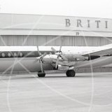 G-APED - Vickers Vanguard V.951 at London Airport in 1961
