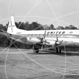N7411 - Vickers Viscount V745 at Richmond, Virginia in 1961
