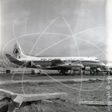 OD-ACH - Vickers Viscount V732 at Beirut Airport in 1955