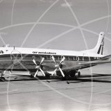 VP-WAT - Vickers Viscount V782D at Salisbury in 1980